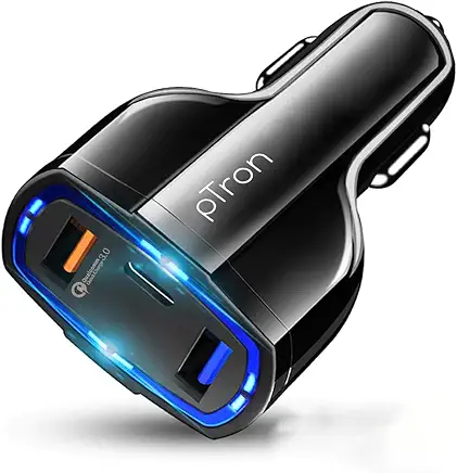 pTron Bullet Pro 36W Car Charger